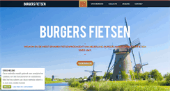 Desktop Screenshot of burgersfietsen.nl